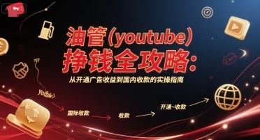 油管(youtube)挣钱全攻略:从开通广告收益到国内收款的实操指南