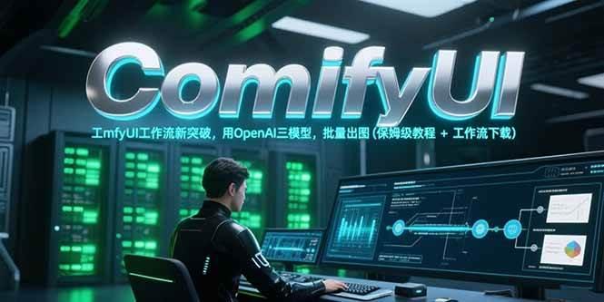 ComfyUI工作流新突破,用OpenAI三模型,批量出图(保姆级教程+工作流下载)