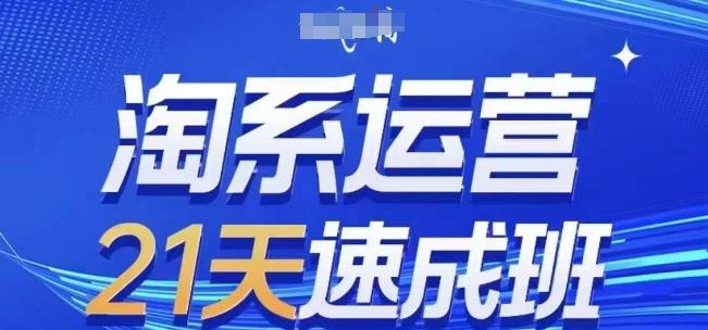 淘系运营21天速成班(更新25年4月),0基础轻松搞定淘系运营,不做假把式