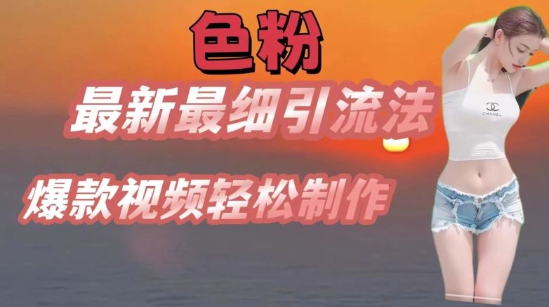 se粉最新最细引流法,七天螺旋起号法,爆款视频轻松制作【揭秘】