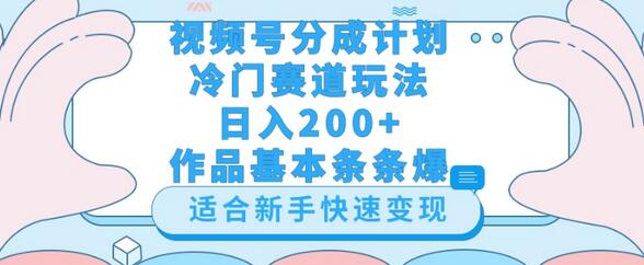 视频号冷门赛道玩法（婆媳关系盘点），轻松日入200+，小白也可操作，第一天即可爆作品