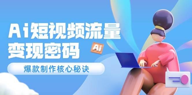 Ai短视频流量密码,爆款制作核心秘诀,120万案例深度解析
